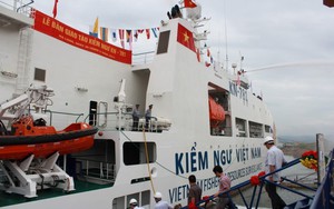 Bàn giao tàu kiểm ngư hiện đại nhất Việt Nam