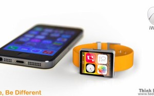 Bản thiết kế iWatch dạng... iPod Nano siêu mỏng