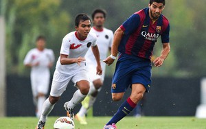 Suarez lập cú đúp vào lưới bại tướng của U19 Việt Nam