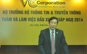 Bộ trưởng Nguyễn Bắc Son: “Mong VCCorp vươn ra quốc tế”