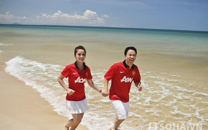 Bộ ảnh cưới "anh và bóng đá" của fan Man United Việt