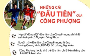 Infographic: Công Phượng - 7 bí mật, 5 cái đầu tiên ít người biết