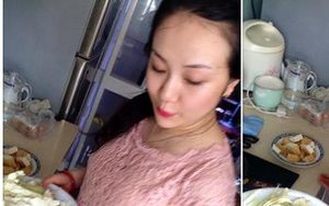 Tuấn Hưng hạnh phúc khoe ảnh vợ đảm vào bếp