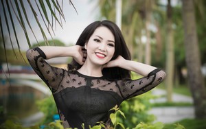 Á hậu Thụy Vân khoe nhan sắc mĩ miều
