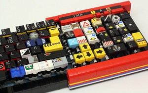 Bàn phím tự chế siêu độc được làm từ LEGO