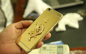 iPhone 6 mạ vàng 24K đầu tiên trên thế giới "trình làng"