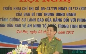 Thi hành cảnh cáo đối với em rể Dương Chí Dũng