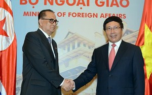 Phó Thủ tướng Việt Nam hội đàm Bộ trưởng Ngoại giao Triều Tiên