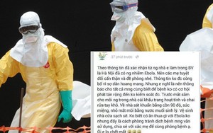 Điều gì đã xảy ra khi có tin đồn nhảm về Ebola tại Việt Nam?