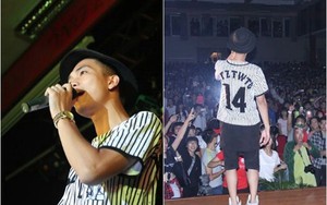 Rapper 9x Big Daddy biểu diễn cực sung cùng sinh viên Báo chí