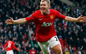 Paul Scholes trở lại khoác áo Man United