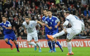 Rooney lập cú đúp, ĐT Anh "làm chơi ăn thật"