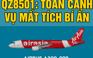 INFOGRAPHIC: Toàn cảnh vụ chuyến bay QZ8501 mất tích