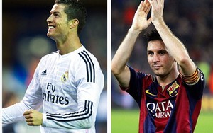 La Liga của Messi và Cris Ronaldo