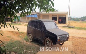 Cận cảnh nội thất chiếc xe ô tô siêu dị ở Nghệ An