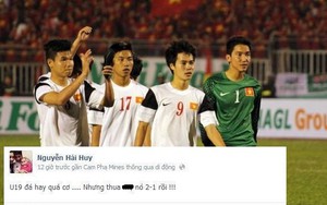 Đàn anh U23 Việt Nam hả hê với thất bại của U19