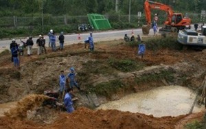 Khởi tố vụ án vỡ đường ống nước sông Đà: Vinaconex nói gì?