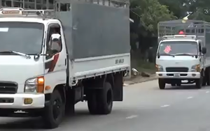 Độc nhất vô nhị ở Hà Giang: Rước dâu bằng 16 xe tải