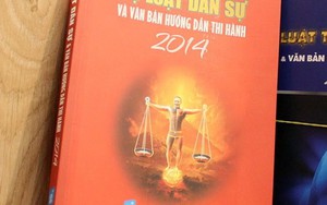 Luật sư choáng với “Công Lý mặc quần nhỏ lên bìa sách luật”