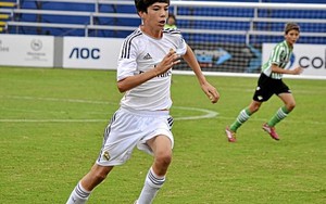 Con trai Zidane lại lập siêu phẩm