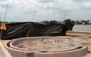 Cần Thơ: Bờ kè hơn 1.000 tỷ gặp sự cố nghiêm trọng