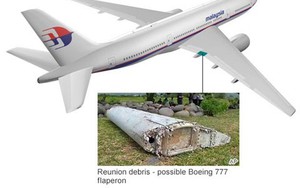 Hoài nghi bao trùm mảnh vỡ nghi là của MH370