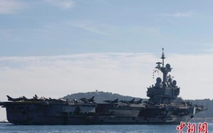 Mục kích tàu sân bay Pháp rời cảng tham chiến chống IS