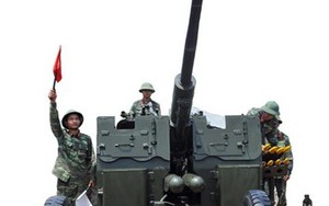 Xem lính phòng không sẵn sàng chiến đấu