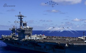 Siêu tàu sân bay USS Carl Vinson của Mỹ rời Thái Bình Dương