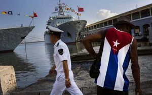 Ba chiến hạm Trung Quốc thăm Cuba