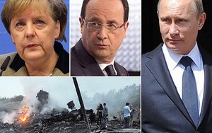 WSJ: Bà Merkel và ông Hollande bác đề xuất của Tổng thống Nga Putin