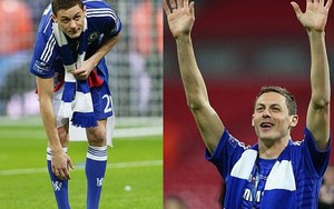 Nemanja Matic trẹo mắt cá vì ăn mừng Chelsea đoạt cúp Liên đoàn
