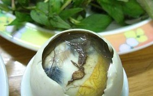 Nguy cơ mắc bệnh nguy hiểm khi ăn nhiều trứng vịt lộn