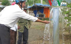 Phú Yên: Xuất hiện thêm giếng nước tự phun trào