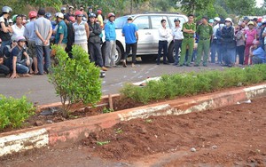 Lao như tên bắn, xe hơi tông chết nhân viên trồng cây xanh bên đường