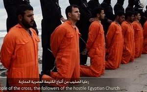 Khủng bố IS chặt đầu 21 con tin Ai Cập thị uy