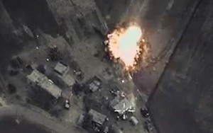 Xuất hiện hình ảnh tố video Nga ném bom IS ở Syria là "gian lận"
