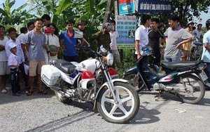 Va vào xe của CSGT đang chắn ngang đường, thanh niên nguy kịch
