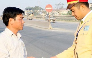 5 km, 3 chốt cảnh sát giao thông