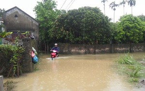 Quảng Ninh: Mưa lớn, một phụ nữ bị hút xuống cống tử thần