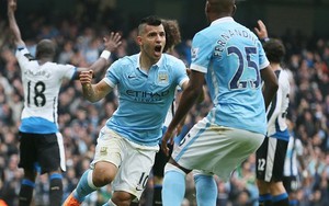 Man City 6-1 Newcastle: "Cơn điên" của Kun Aguero