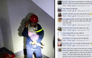 Gặp lính cứu hỏa trong bức ảnh ôm bé gái gây xúc động