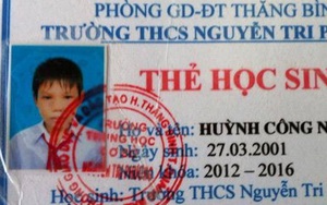 Hai học sinh lớp 9 mất tích nhiều ngày