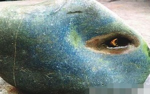 Lạ kỳ: Hòn đá có mắt, biết khóc như người