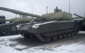 Lộ thêm ảnh rõ nét về siêu tăng T-14 Armata của Nga