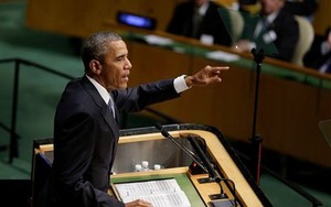 LHQ: Ngoại trưởng Mỹ ngáp khi Obama cảnh báo Nga, hứa hẹn về Syria