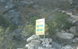 Mỏ đá trưng biển “cấm quay phim chụp ảnh” khắp nơi