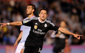 Celta Vigo 2-4 Real Madrid: Chicharito lại "gánh team"