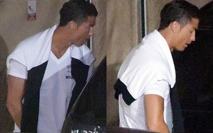 Ronaldo bị cảnh sát "sờ gáy" vì "tè bậy" nơi công cộng