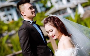 Ảnh cưới đẹp mê mẩn của cặp đôi 'toàn vàng' ở Hà Tĩnh